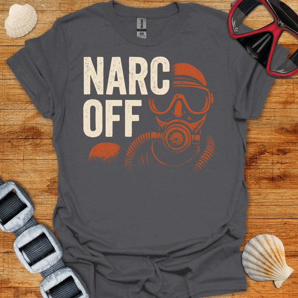 T-Shirt Charcoal / S Narc Off T-Shirt