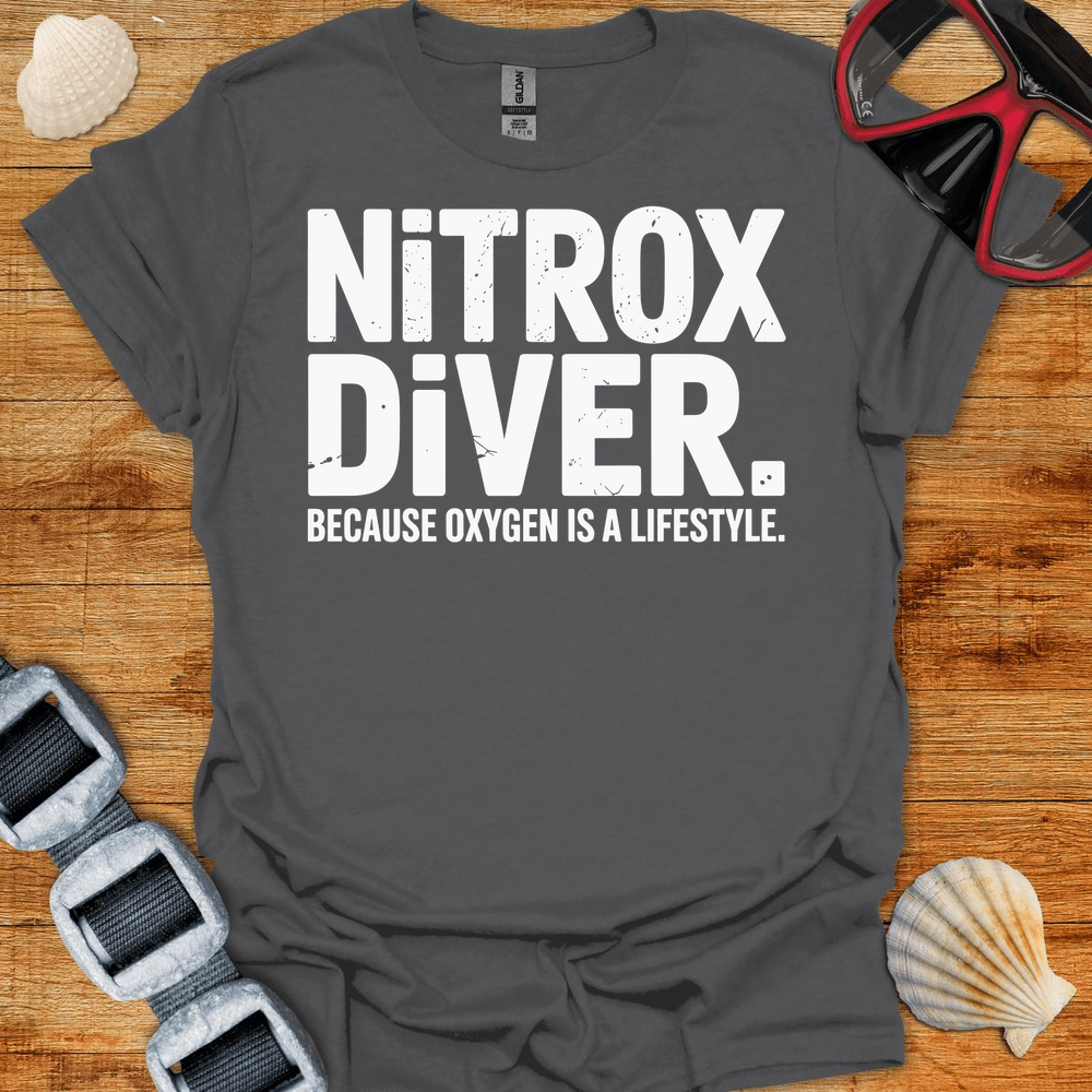 T-Shirt Charcoal / S Nitrox Lifestyle T-Shirt