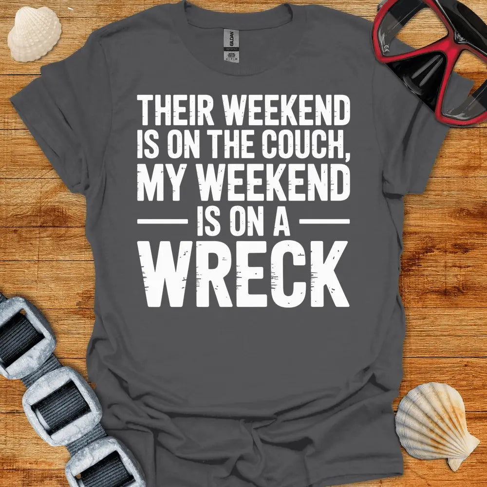 T-Shirt Charcoal / S On A Wreck T-Shirt