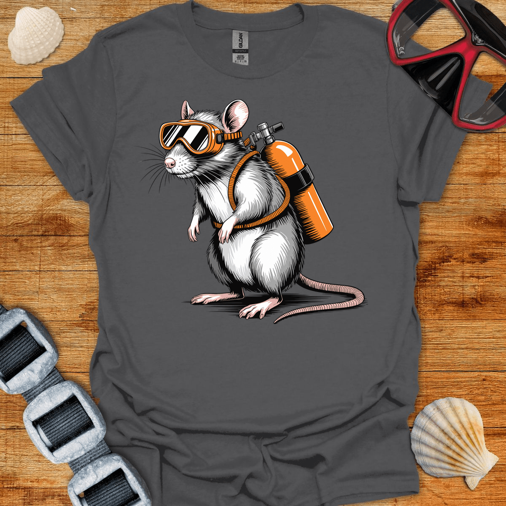 T-Shirt Charcoal / S Ratty Diver T-Shirt