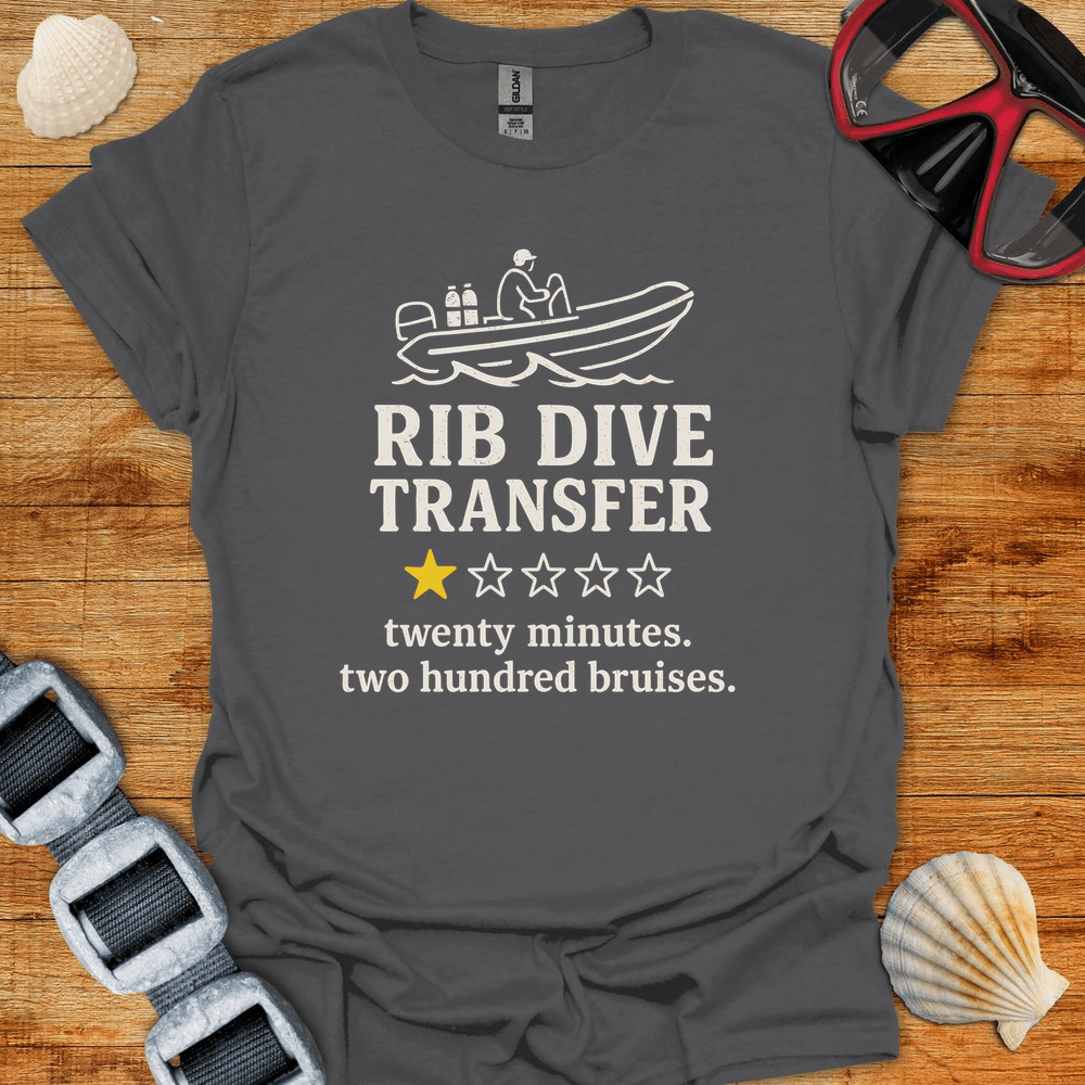 T-Shirt Charcoal / S Rib Dive Review T-Shirt