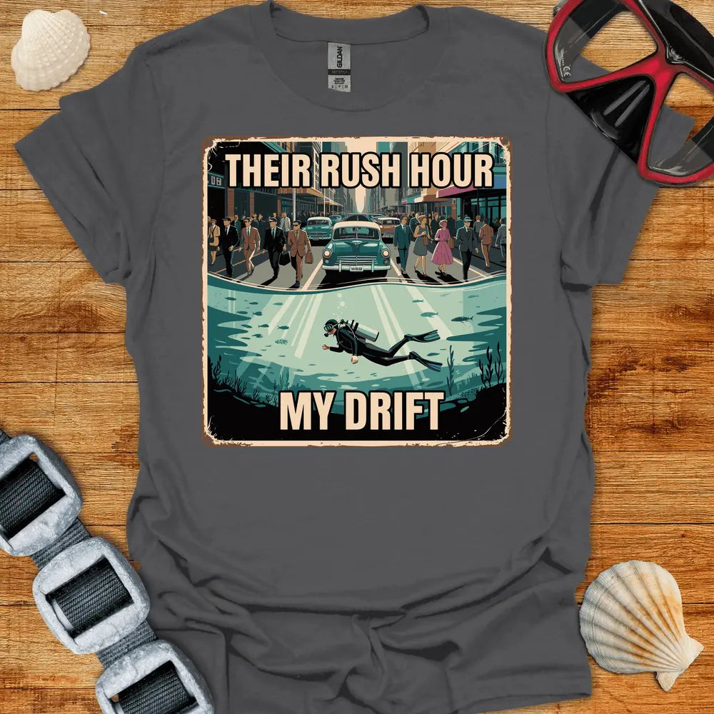 T-Shirt Charcoal / S Rush Hour