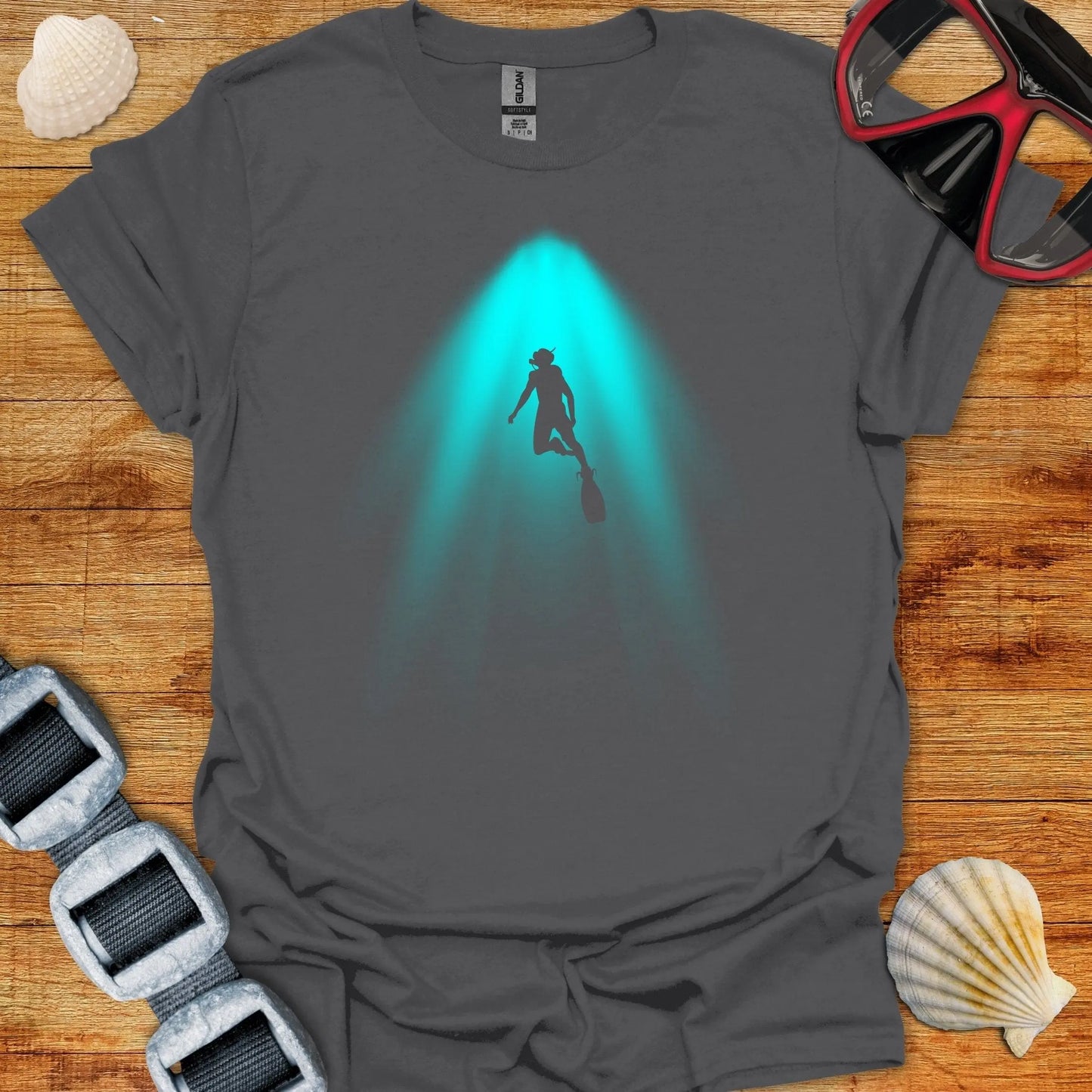 T-Shirt Charcoal / S See The Light T-Shirt