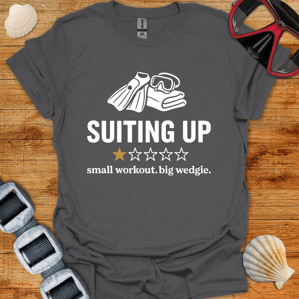 T-Shirt Charcoal / S Suiting Up Review T-Shirt