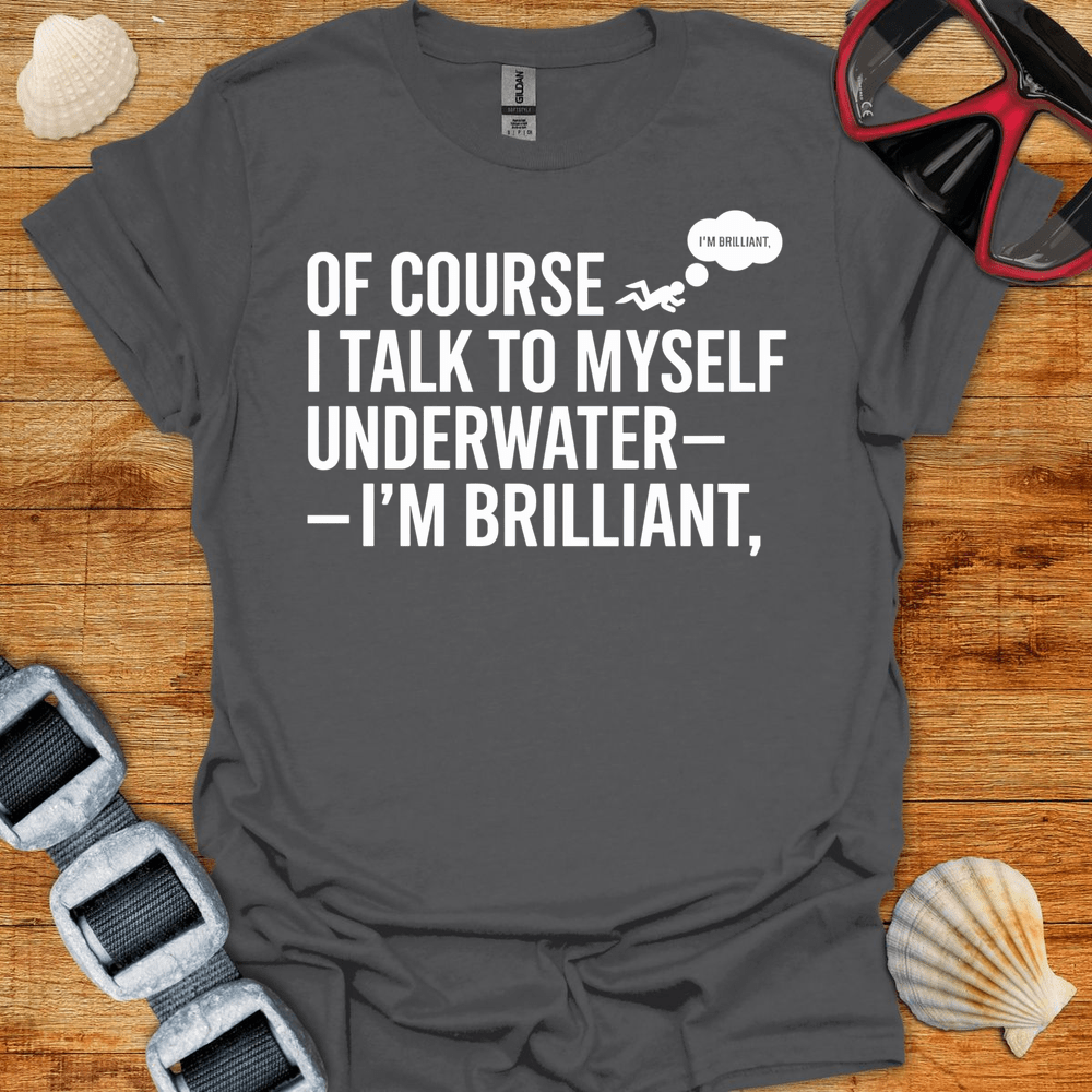 T-Shirt Charcoal / S Talk To Myself T-Shirt