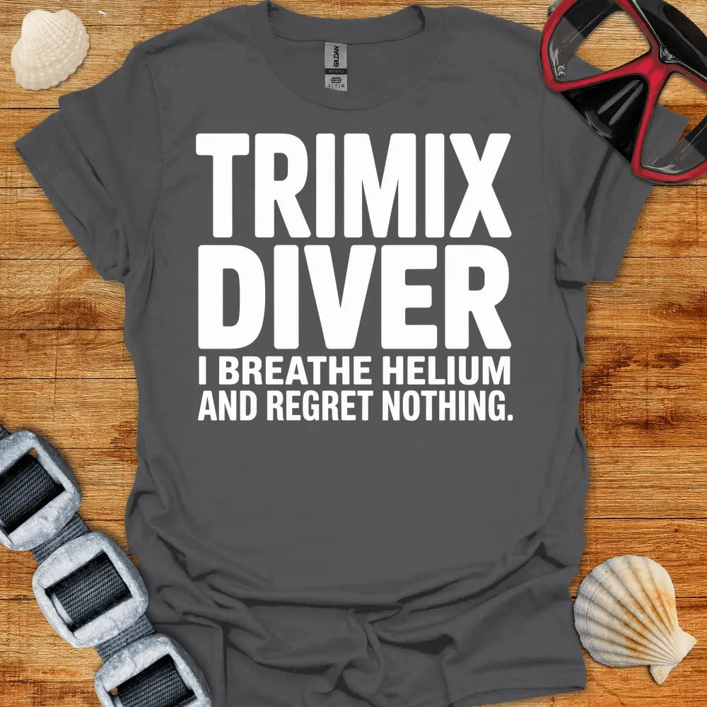 T-Shirt Charcoal / S Trimix Helium T-Shirt