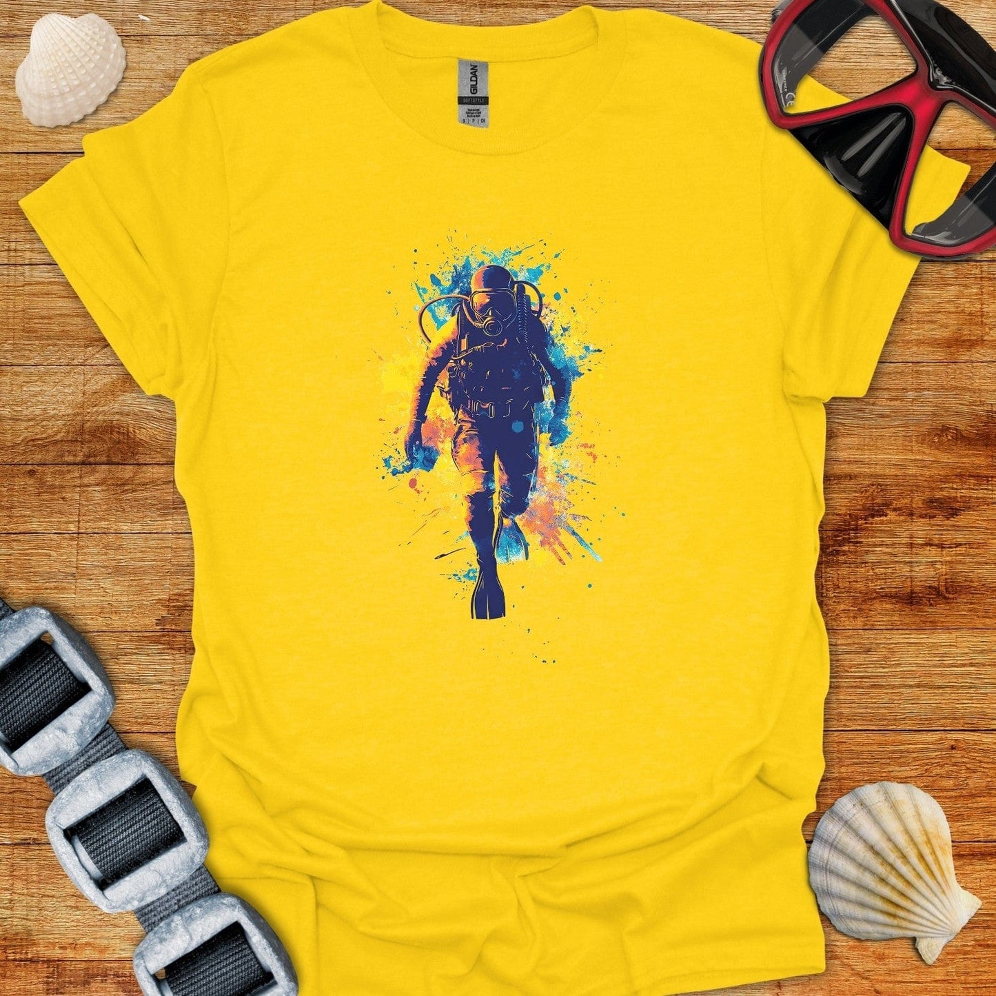 T-Shirt Daisy / S Diver Splash