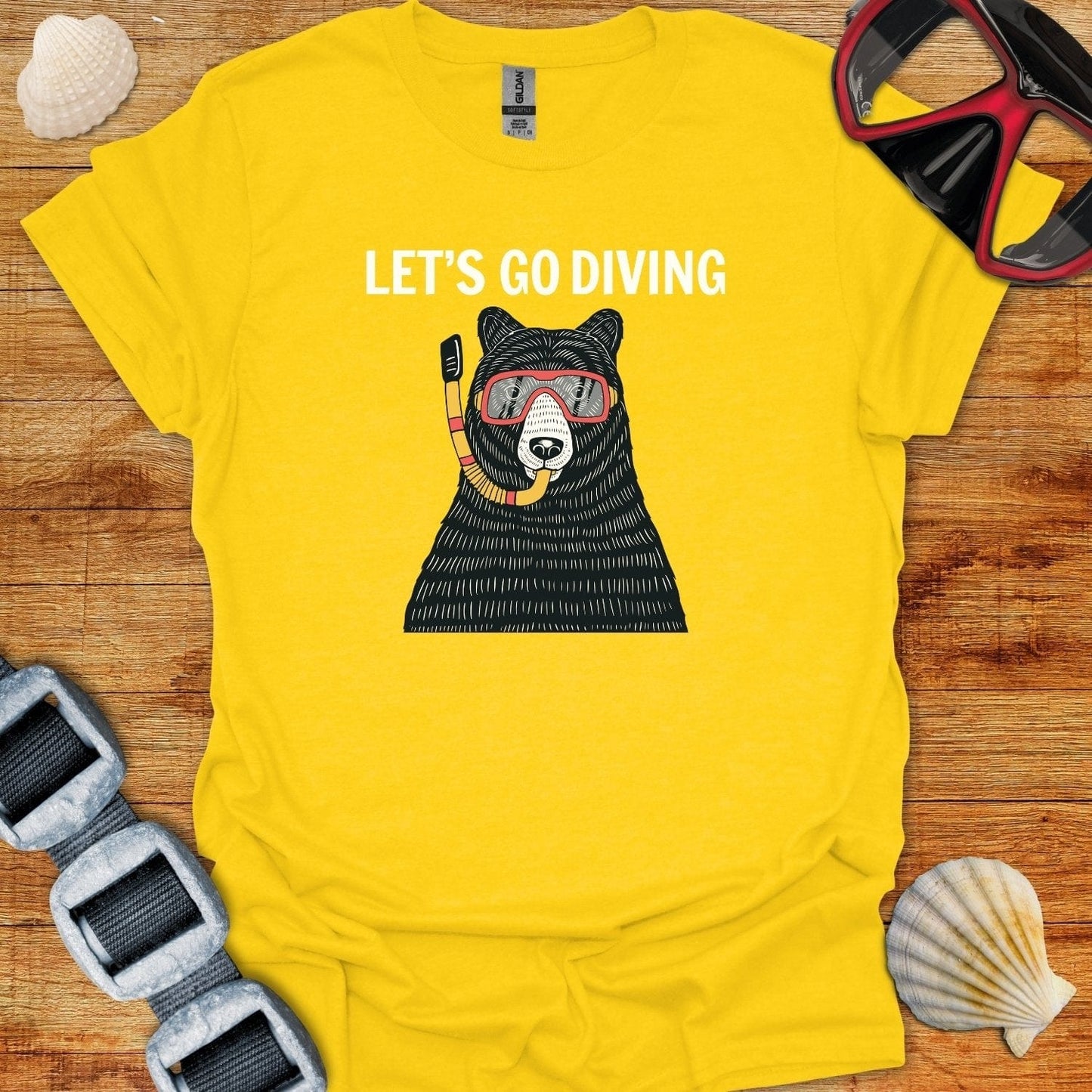 T-Shirt Daisy / S Lets Go Diving
