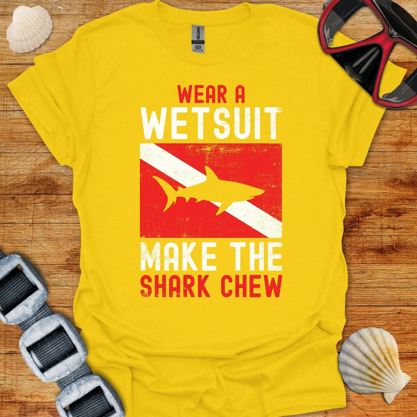 T-Shirt Daisy / S Make The Shark Chew T-Shirt