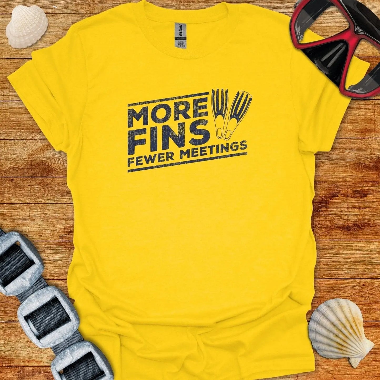 T-Shirt Daisy / S More Fins