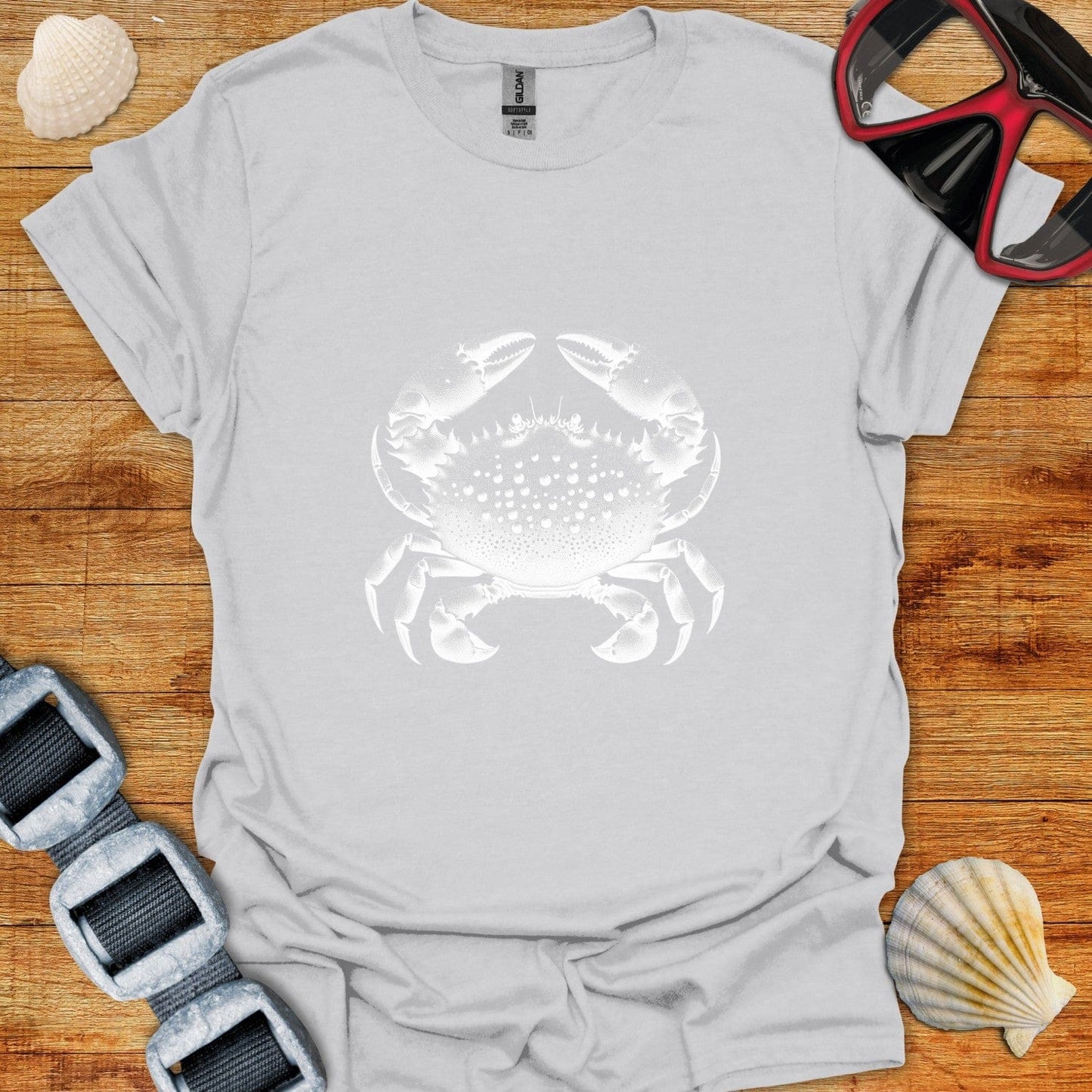 T-Shirt Ice Grey / S Crab