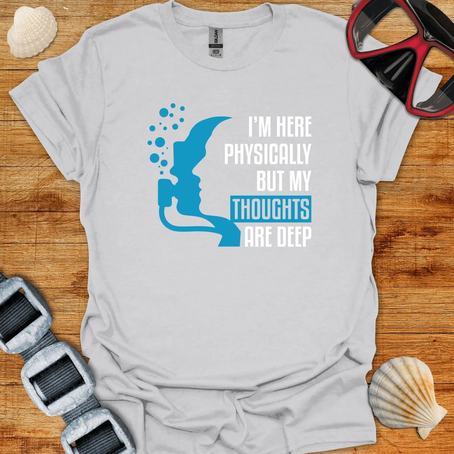 T-Shirt Ice Grey / S Deep Thoughts T-Shirt