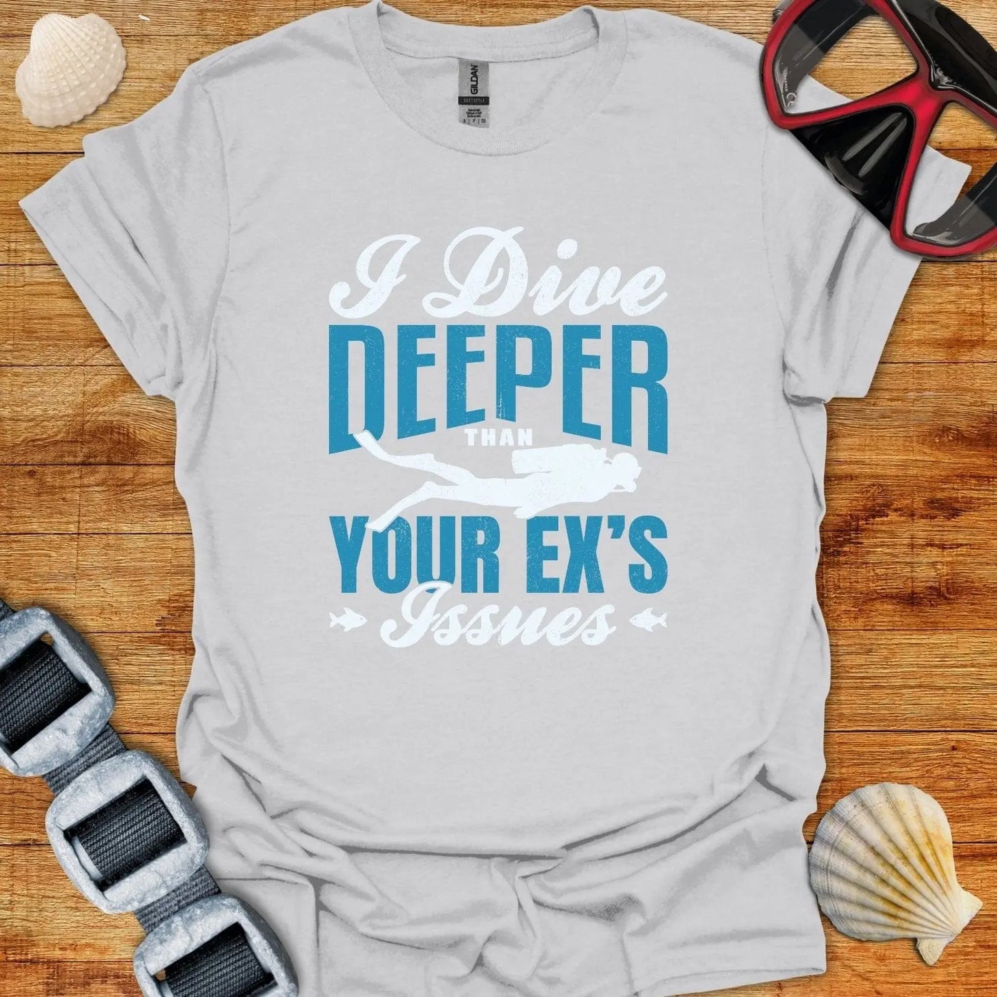 T-Shirt Ice Grey / S Deeper Issues T-Shirt