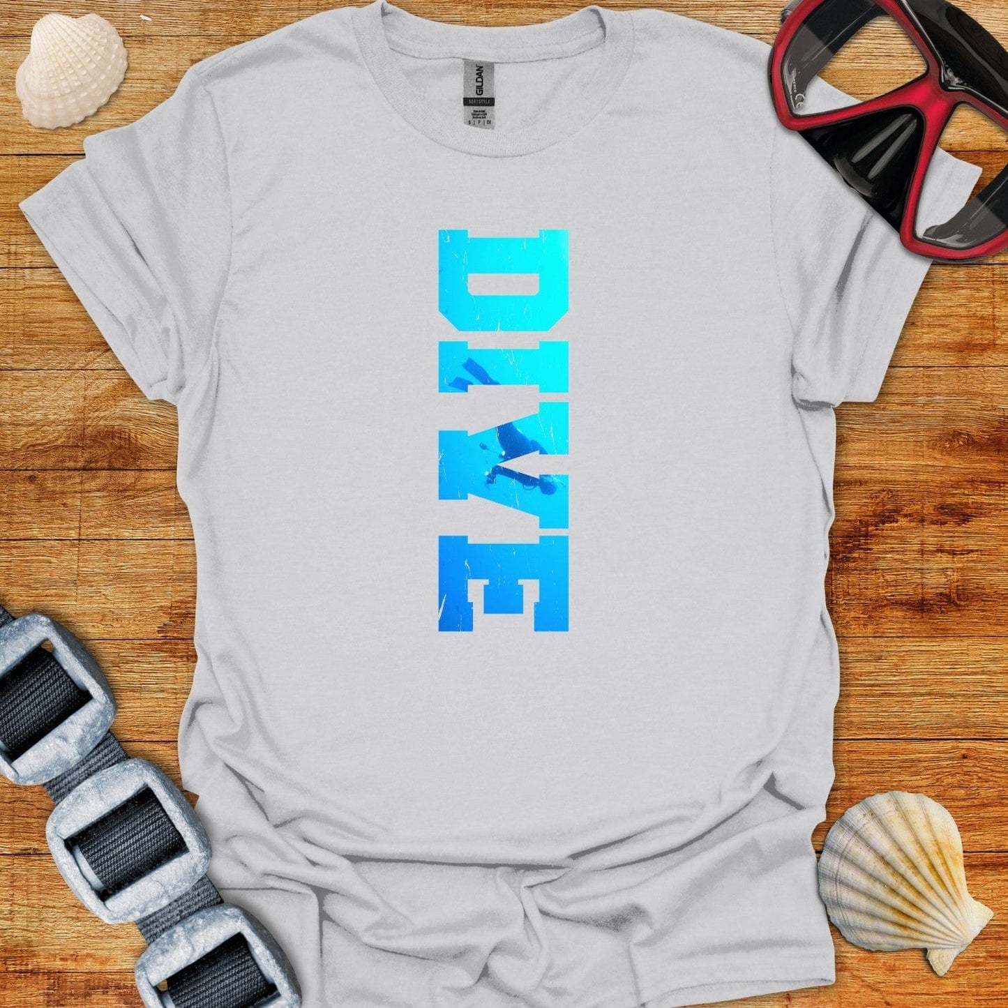 T-Shirt Ice Grey / S Dive