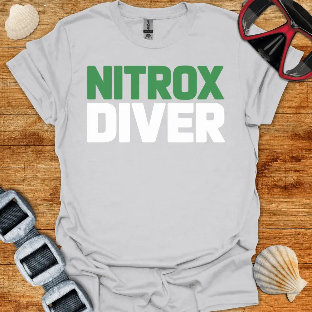 T-Shirt Ice Grey / S Diver Nitrox T-Shirt