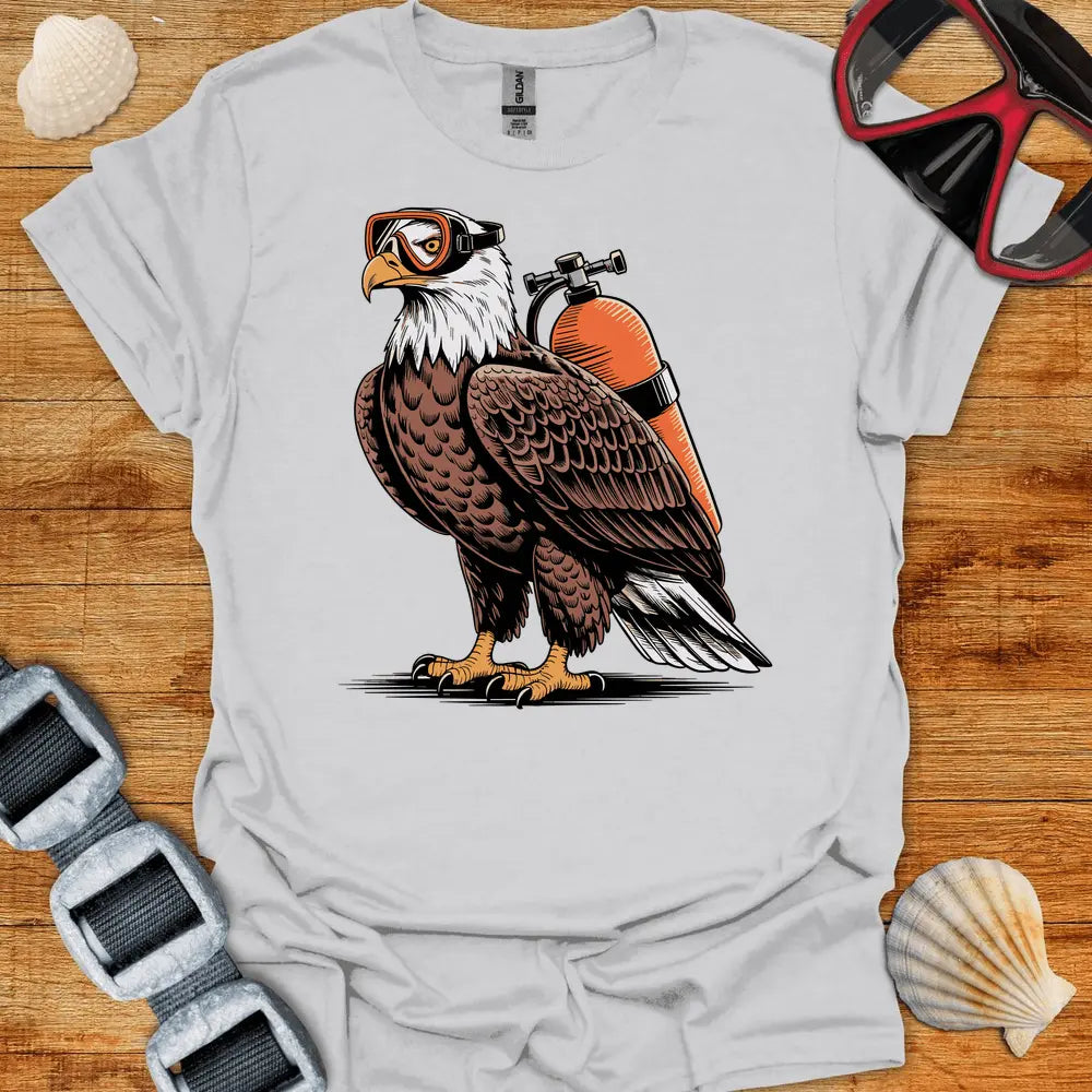 T-Shirt Ice Grey / S Eagle Diver T-Shirt