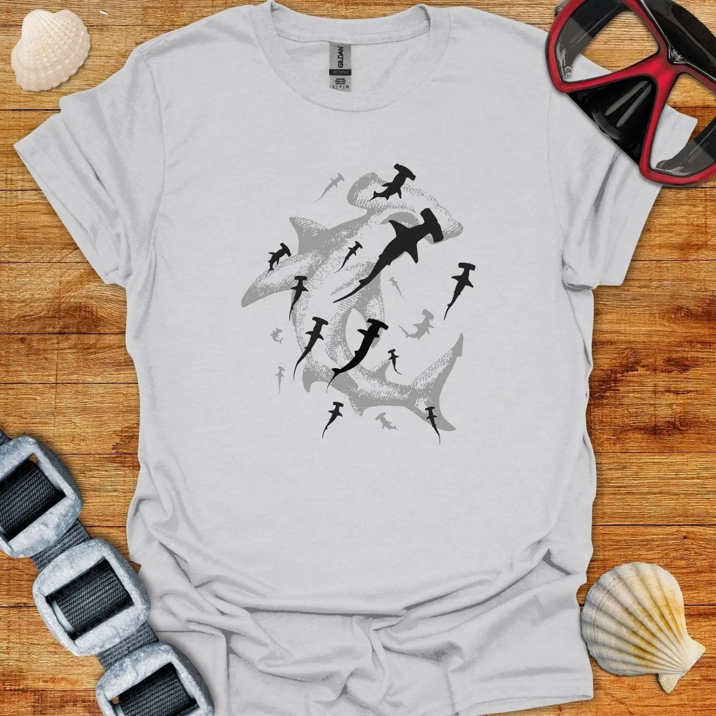 T-Shirt Ice Grey / S Hammerheads