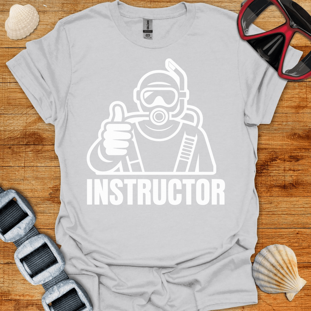 T-Shirt Ice Grey / S Happy Instructor T-Shirt