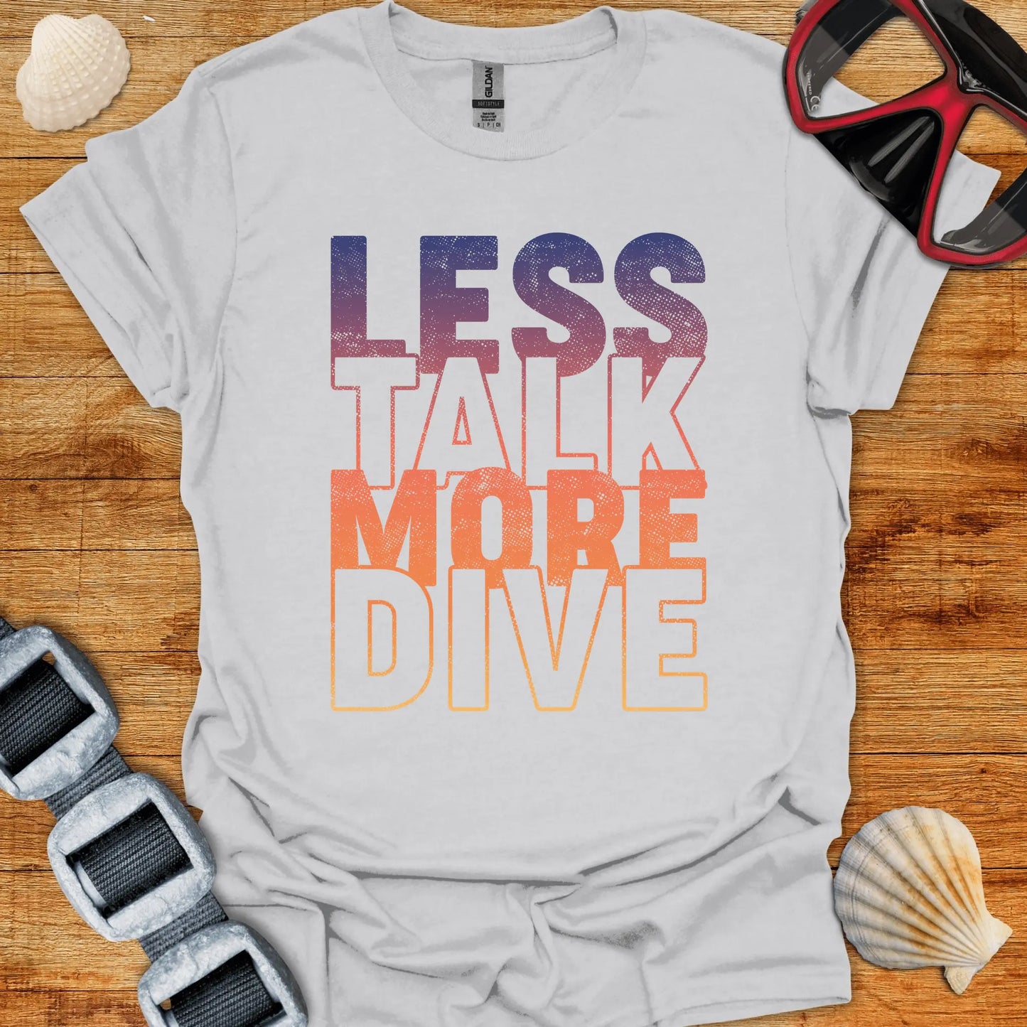 T-Shirt Ice Grey / S More Dive T-Shirt