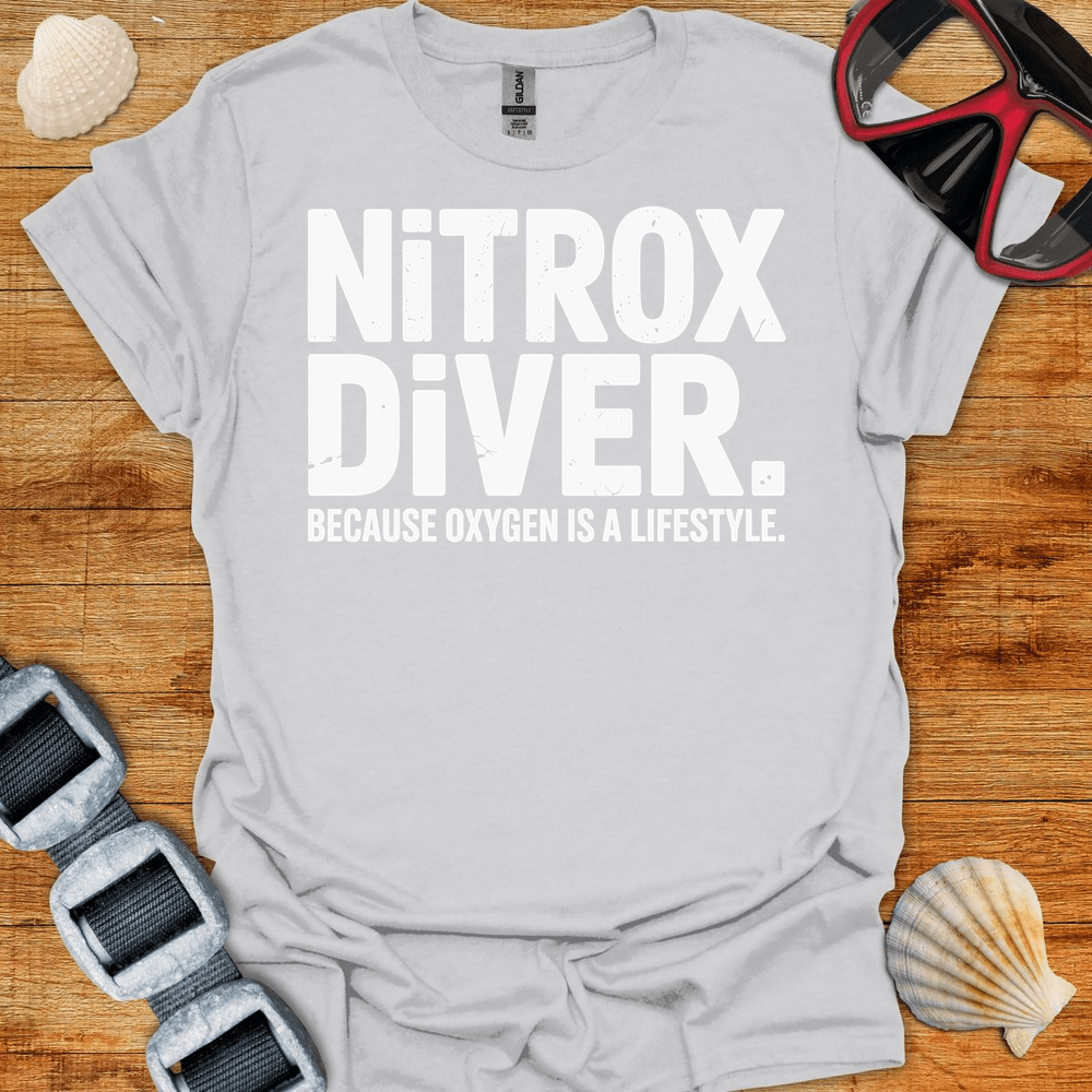 T-Shirt Ice Grey / S Nitrox Lifestyle T-Shirt