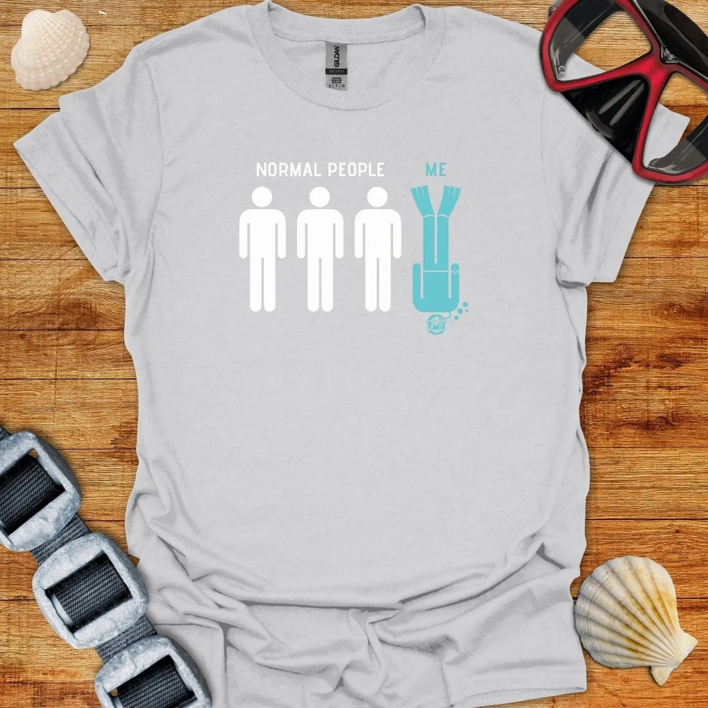 T-Shirt Ice Grey / S Normal Vs Me
