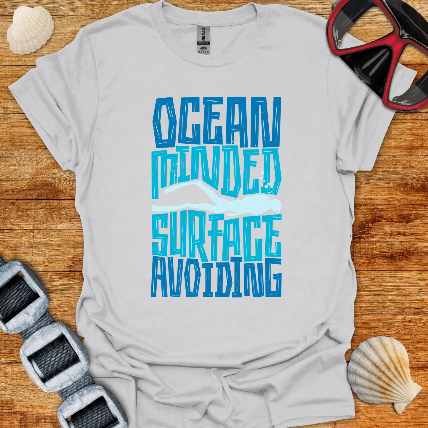 T-Shirt Ice Grey / S Ocean Minded T-Shirt