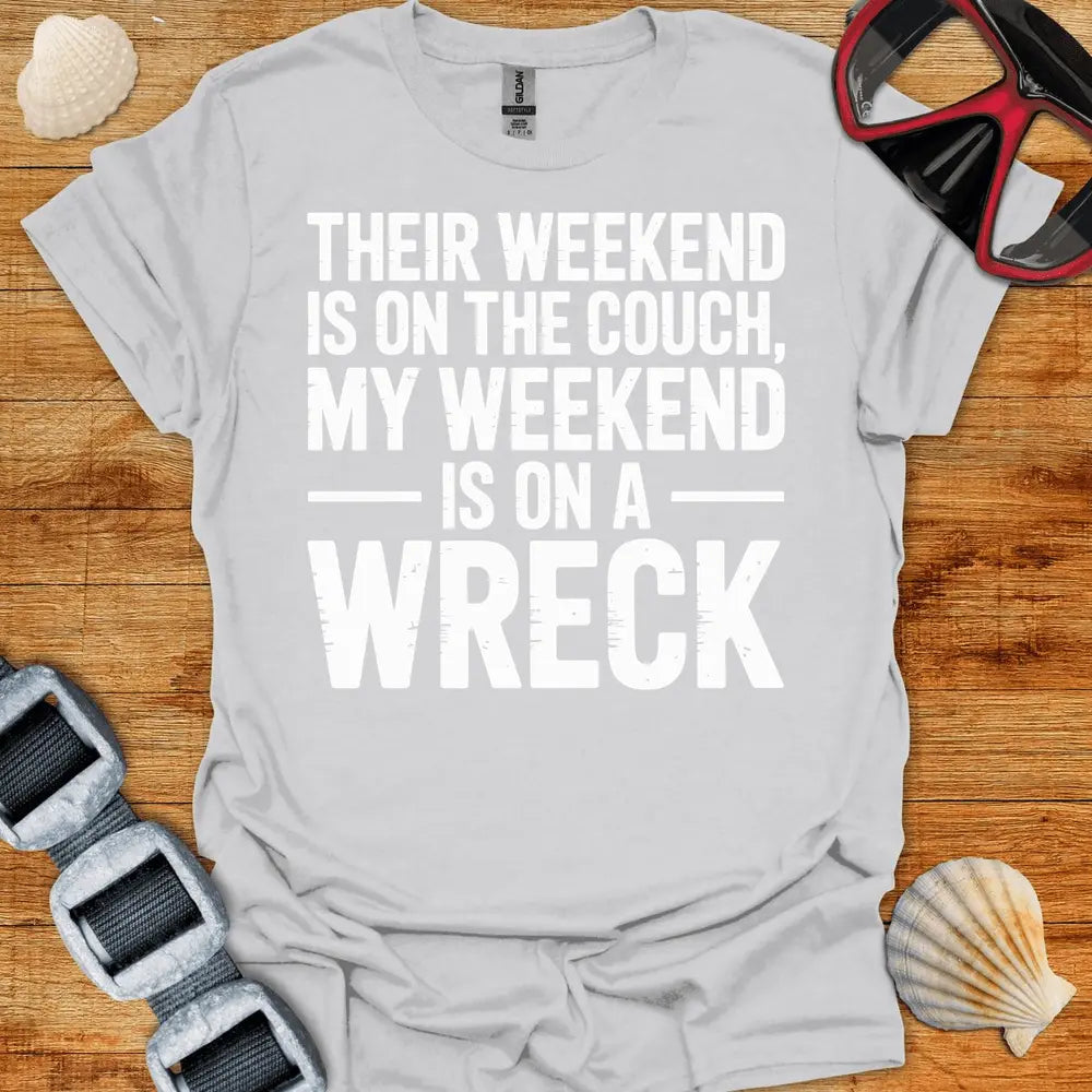 T-Shirt Ice Grey / S On A Wreck T-Shirt