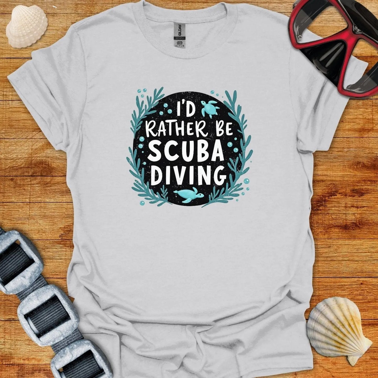 T-Shirt Ice Grey / S Rather Be T-Shirt
