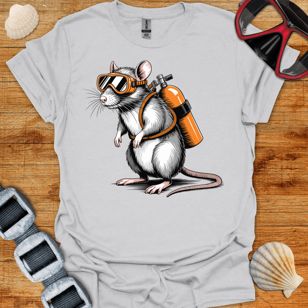 T-Shirt Ice Grey / S Ratty Diver T-Shirt