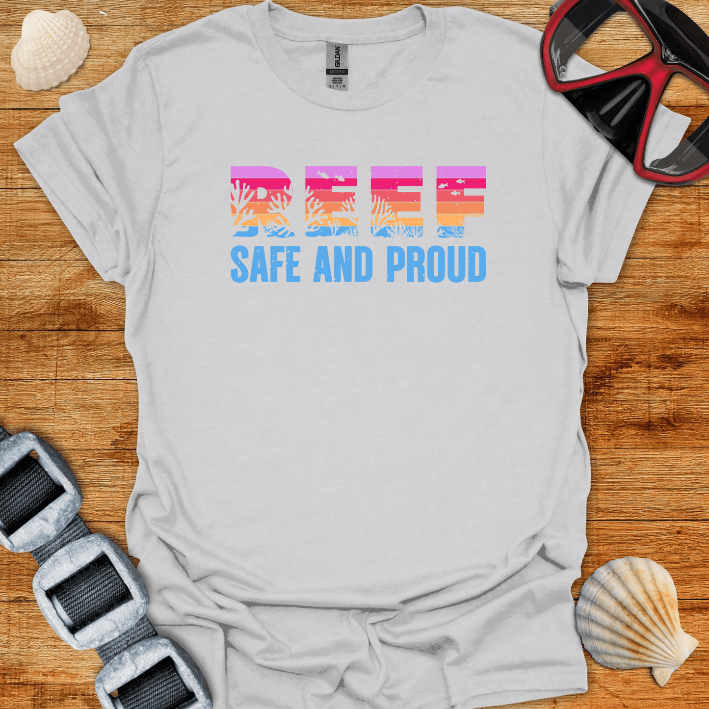 T-Shirt Ice Grey / S Reef Safe T-Shirt