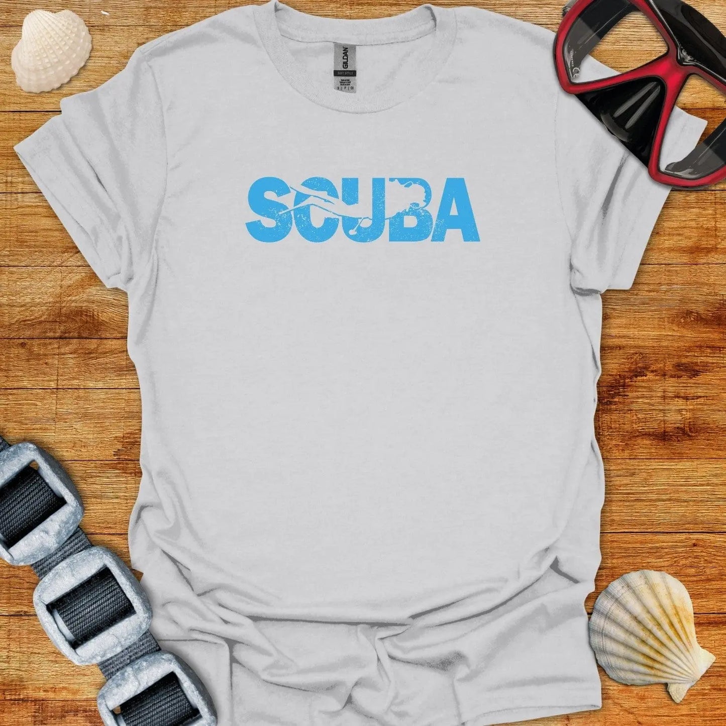 T-Shirt Ice Grey / S Scuba