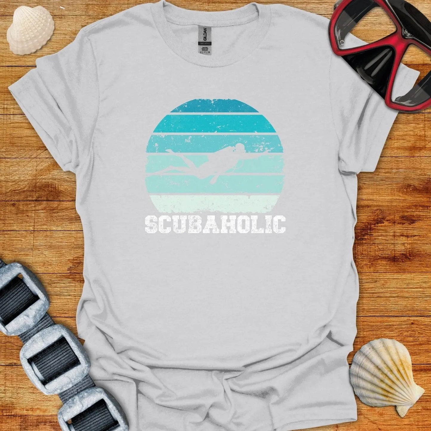 T-Shirt Ice Grey / S Scubaholic