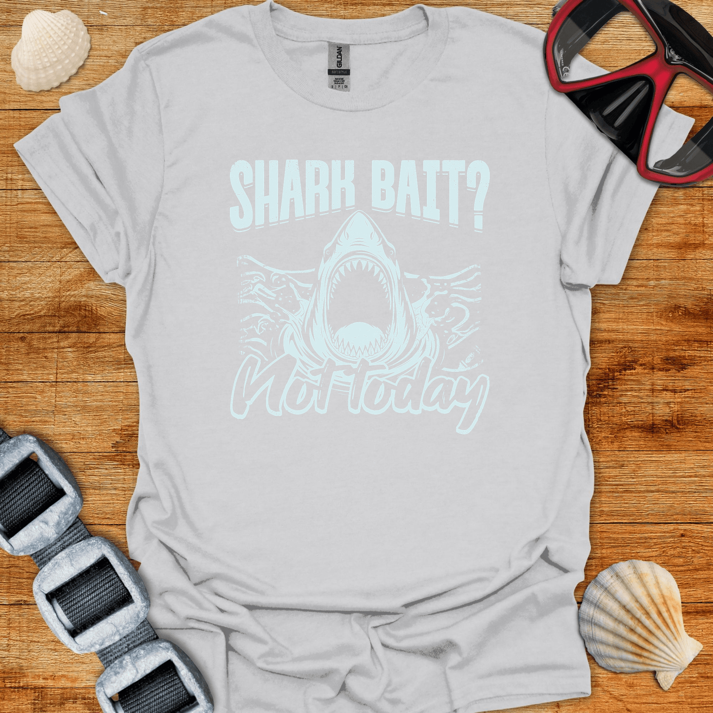 T-Shirt Ice Grey / S Shark Bait T-Shirt