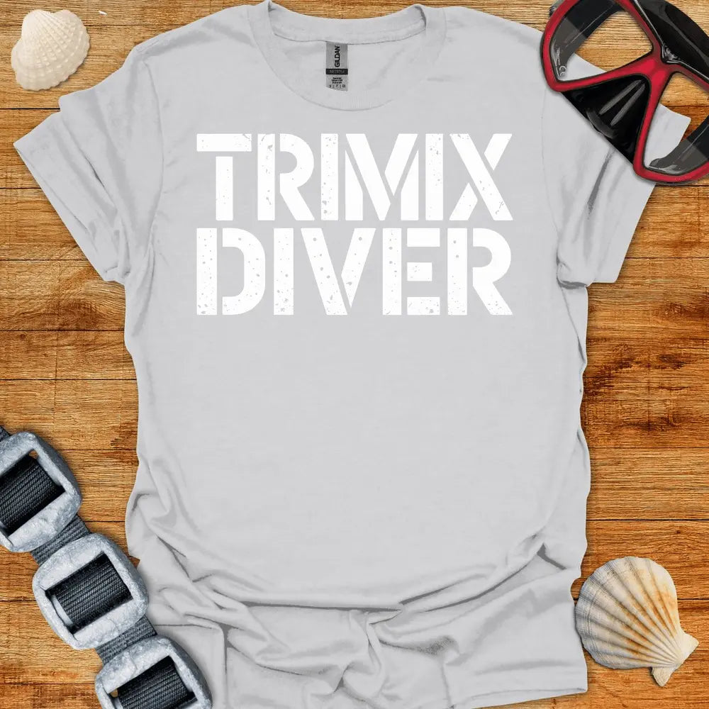 T-Shirt Ice Grey / S Trimix Diver T-Shirt