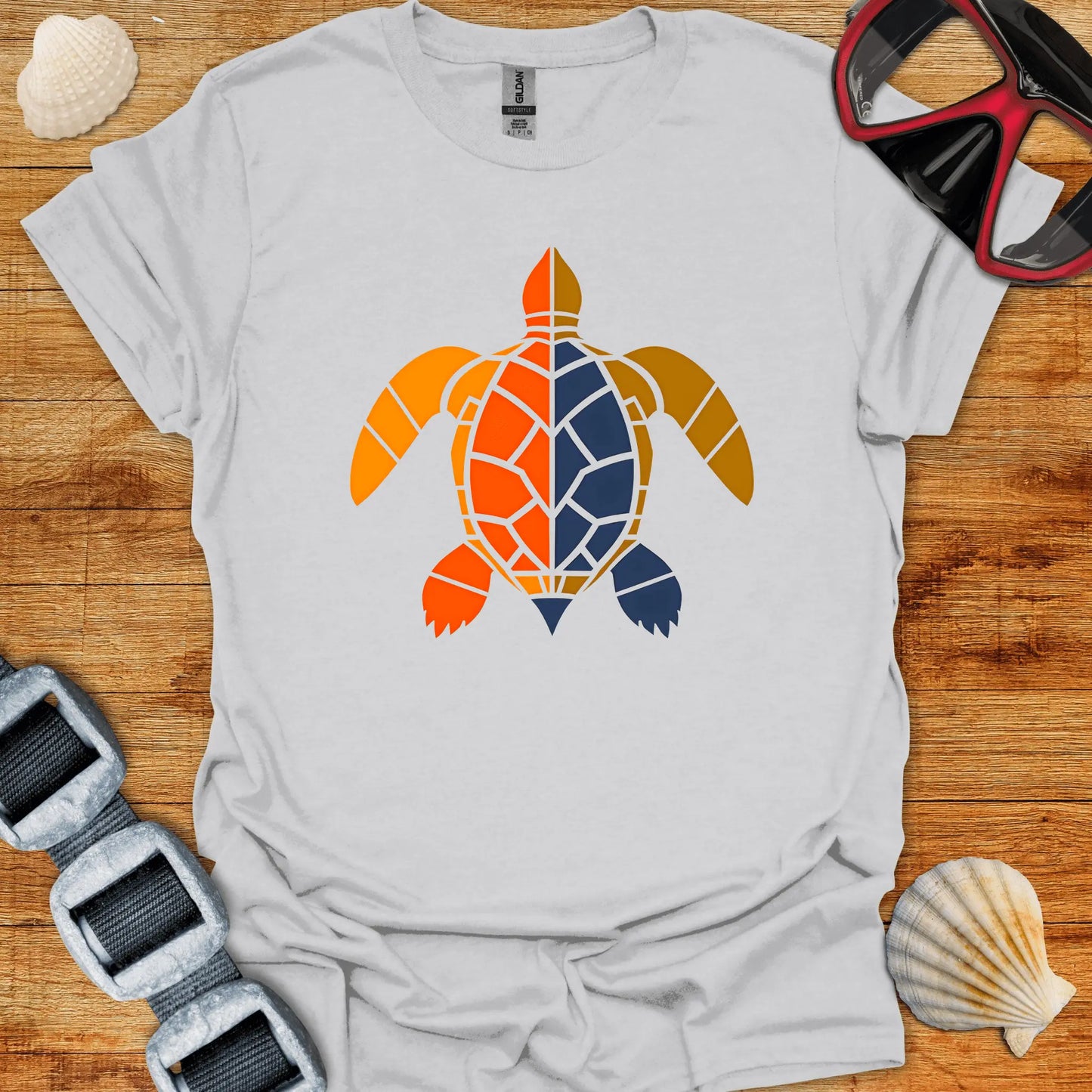 T-Shirt Ice Grey / S Turtle T-Shirt