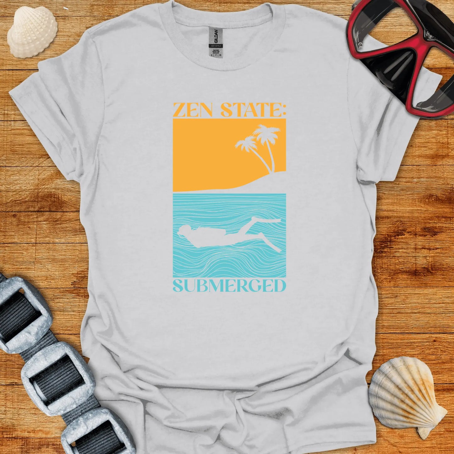 T-Shirt Ice Grey / S Zen State T-Shirt