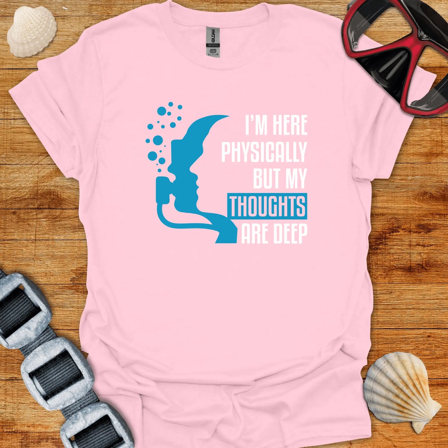 T-Shirt Light Pink / S Deep Thoughts T-Shirt