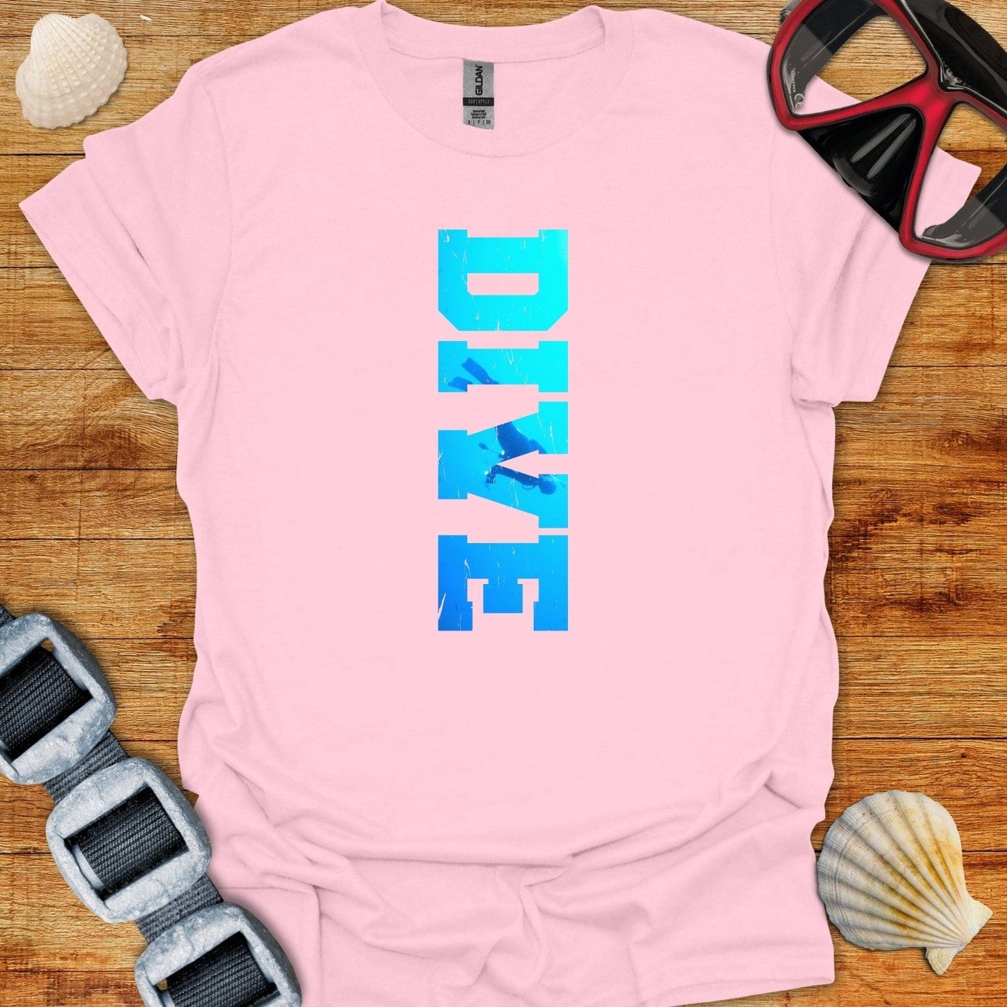 T-Shirt Light Pink / S Dive