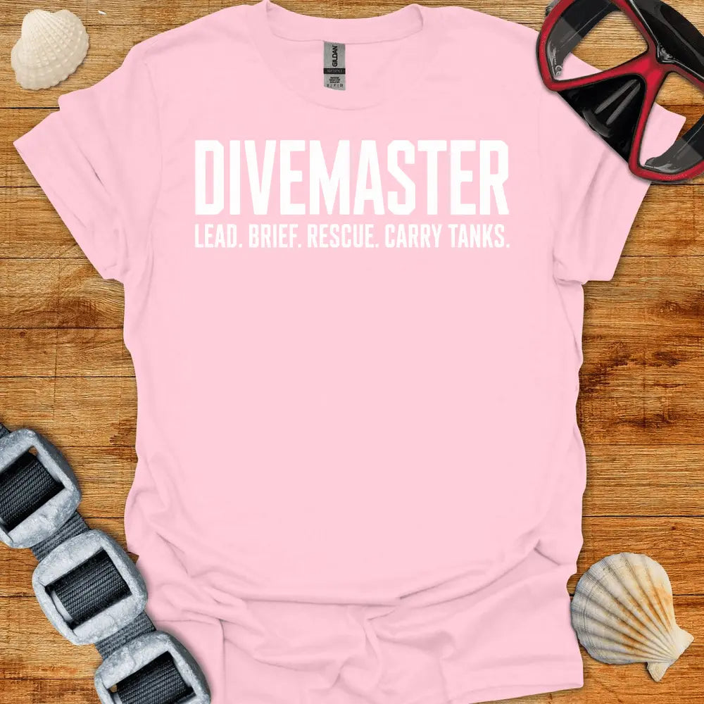 T-Shirt Light Pink / S Divemaster Tanks T-Shirt