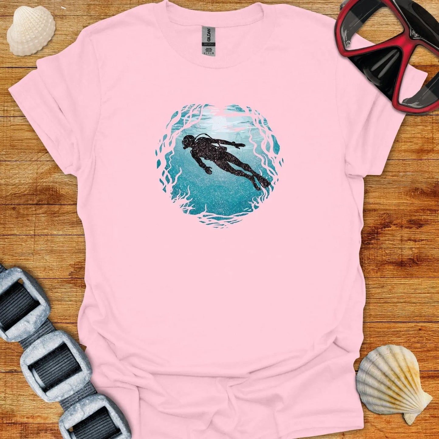 T-Shirt Light Pink / S Diver Bliss