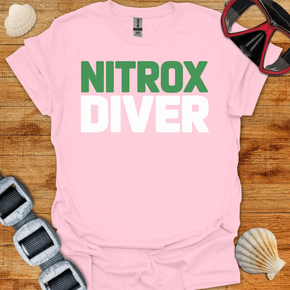 T-Shirt Light Pink / S Diver Nitrox T-Shirt
