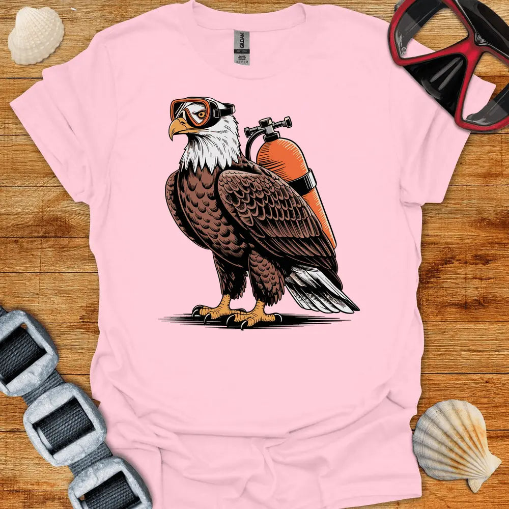 T-Shirt Light Pink / S Eagle Diver T-Shirt