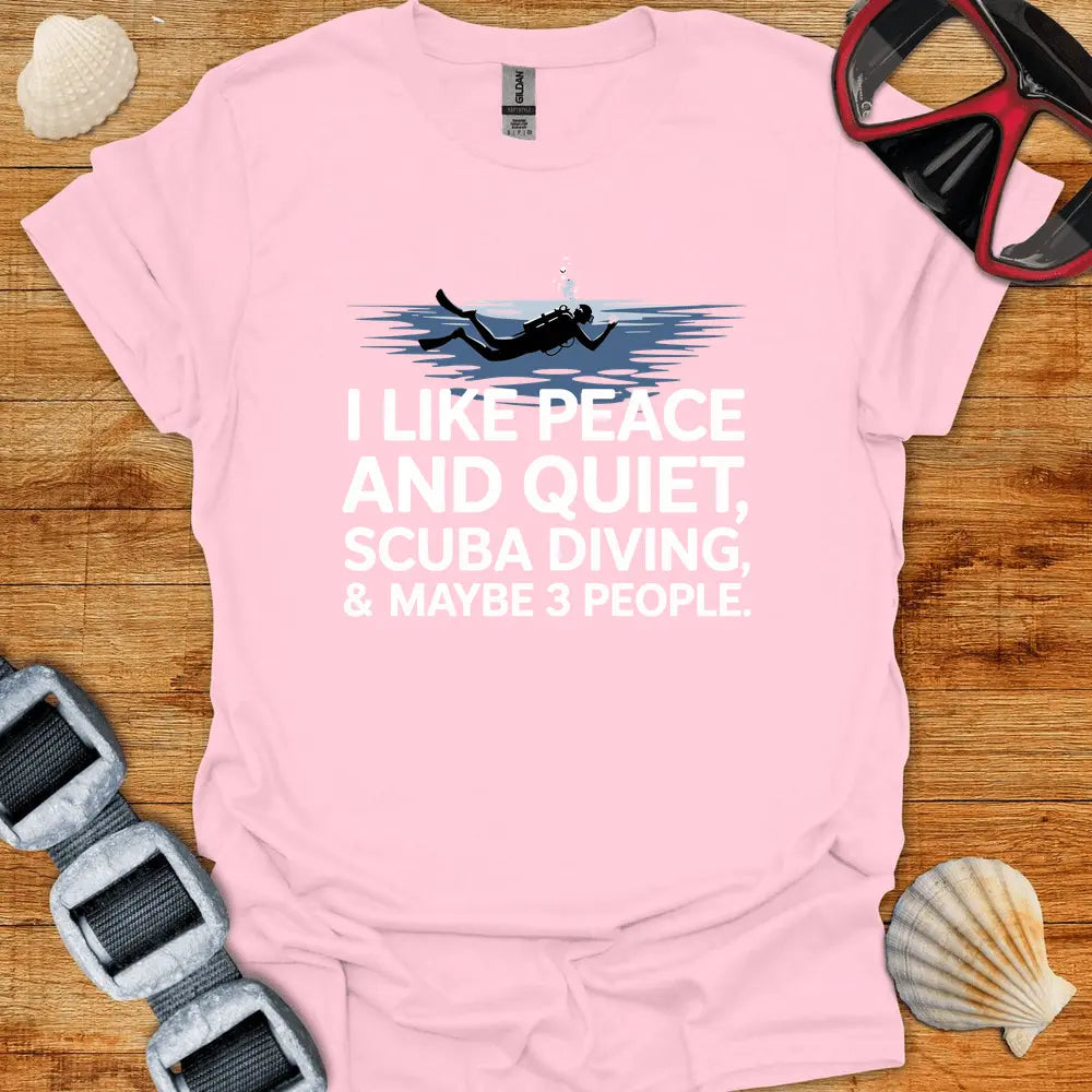 T-Shirt Light Pink / S I Like Peace T-Shirt