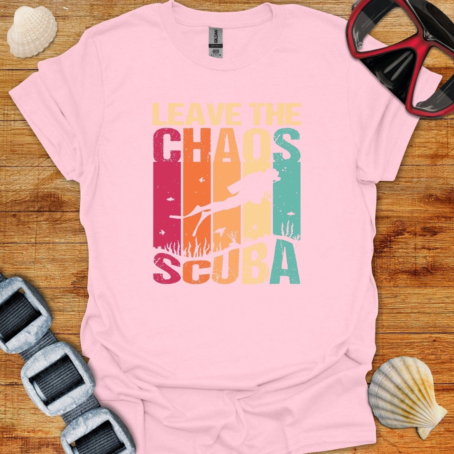 T-Shirt Light Pink / S Leave The Chaos