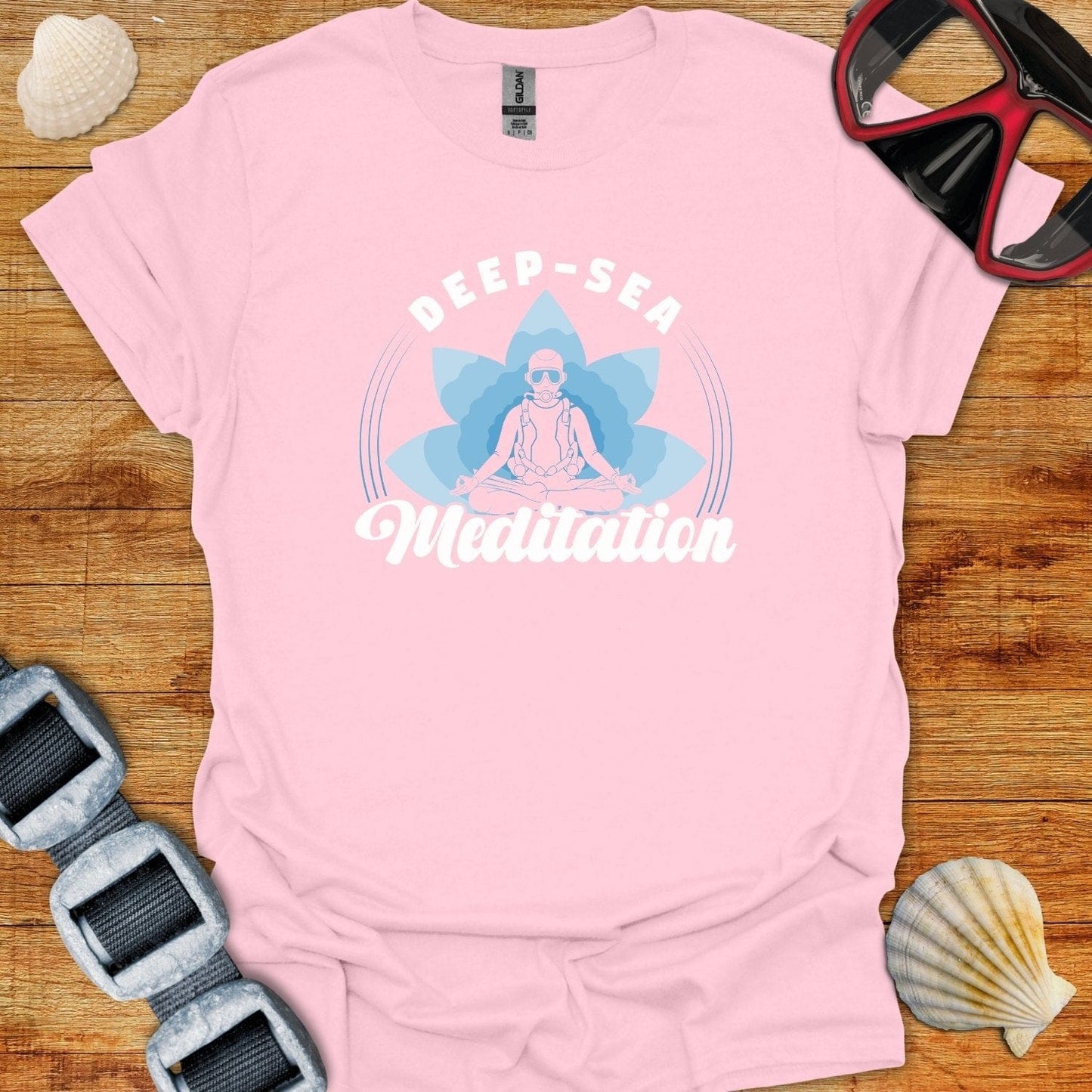 T-Shirt Light Pink / S Meditation T-Shirt