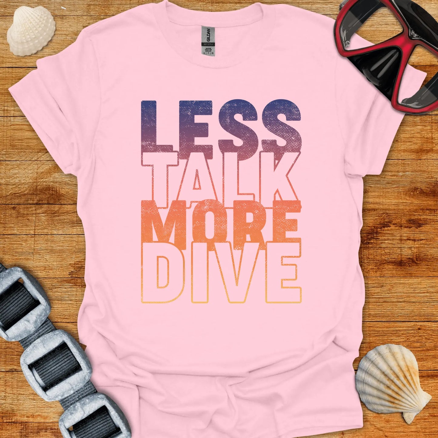 T-Shirt Light Pink / S More Dive T-Shirt