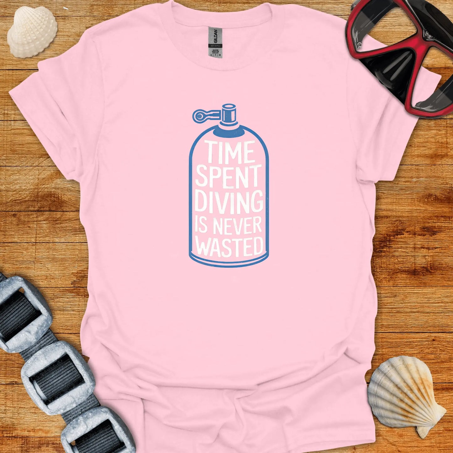 T-Shirt Light Pink / S Never Wasted T-Shirt