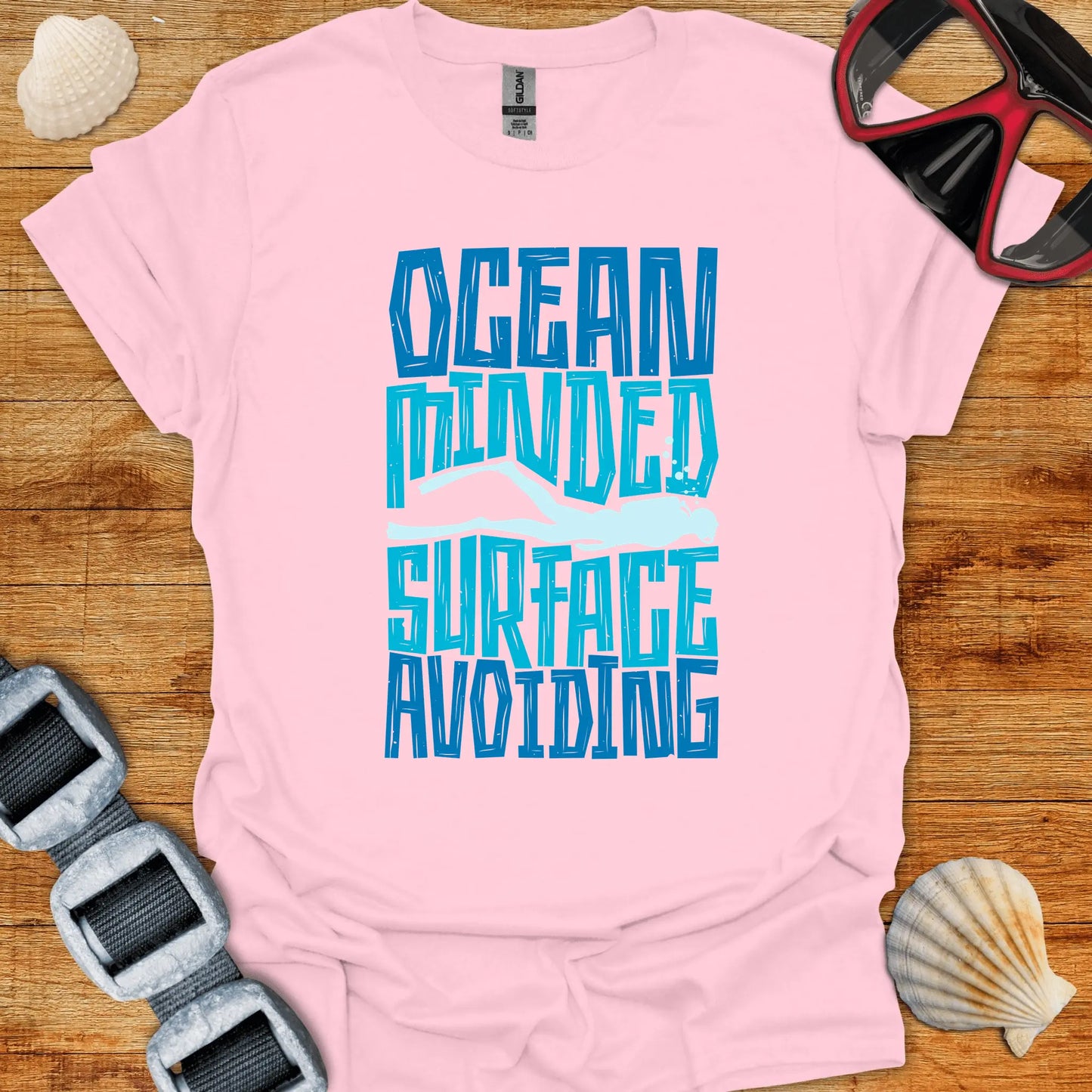 T-Shirt Light Pink / S Ocean Minded T-Shirt