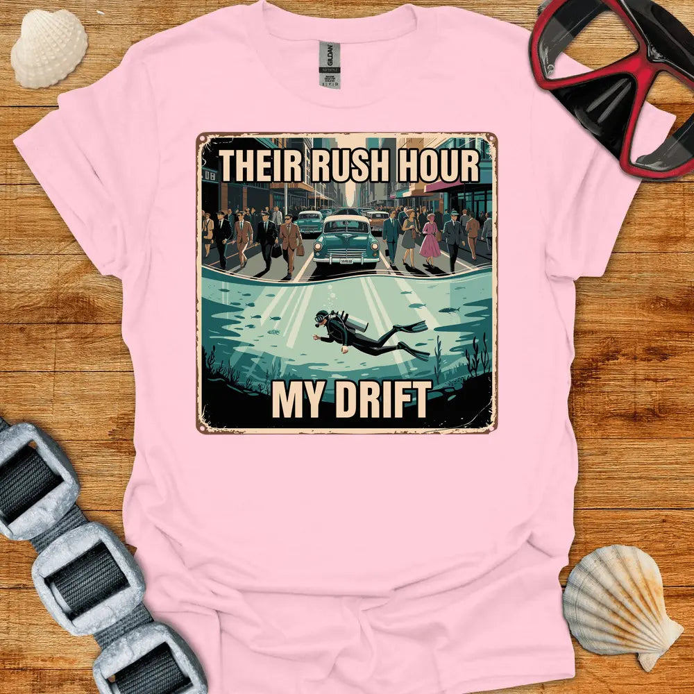 T-Shirt Light Pink / S Rush Hour