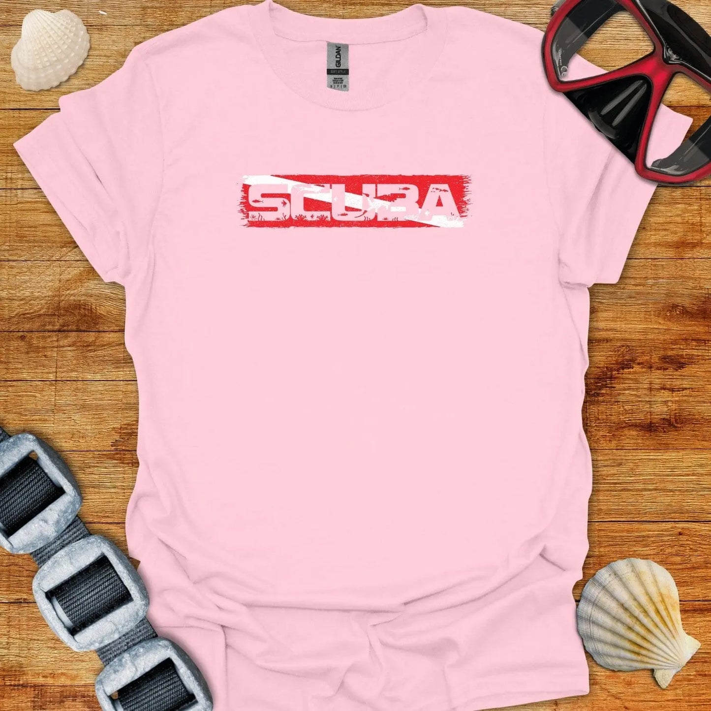 T-Shirt Light Pink / S Scuba